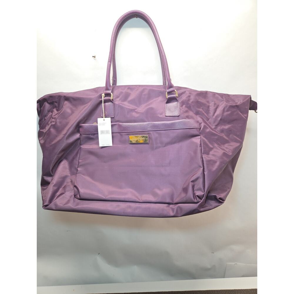 Jessica Simpson Purple Legend Tote Travel Bag